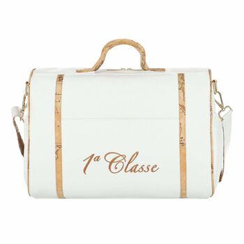 White Logo Changing Bag