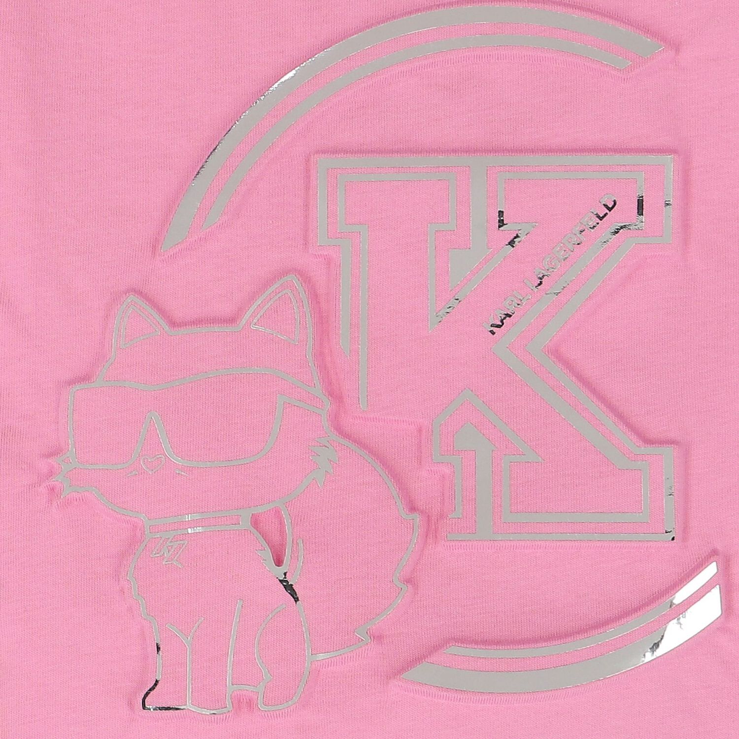 فستان بنات بالشعار باللون الوردى, 1, hi-res