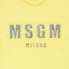 Yellow Logo Cotton T-Shirt, 1, hi-res