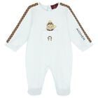 طقم أولاد هدايا  بالشعار باللون  الأزرق , 1, hi-res