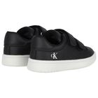 Black Logo Trainers, 1, hi-res