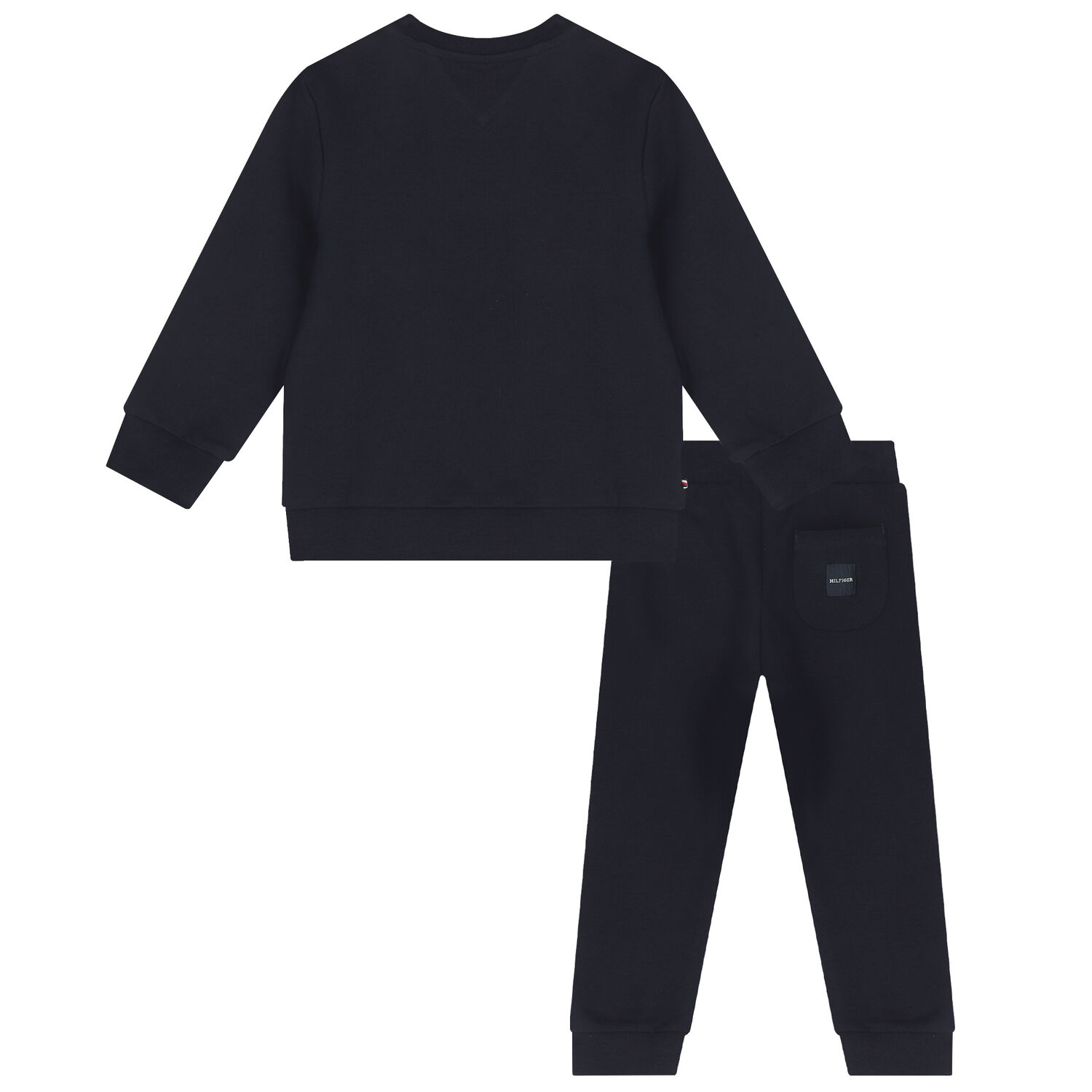 Baby Boys Navy Blue Logo Tracksuit, 1, hi-res