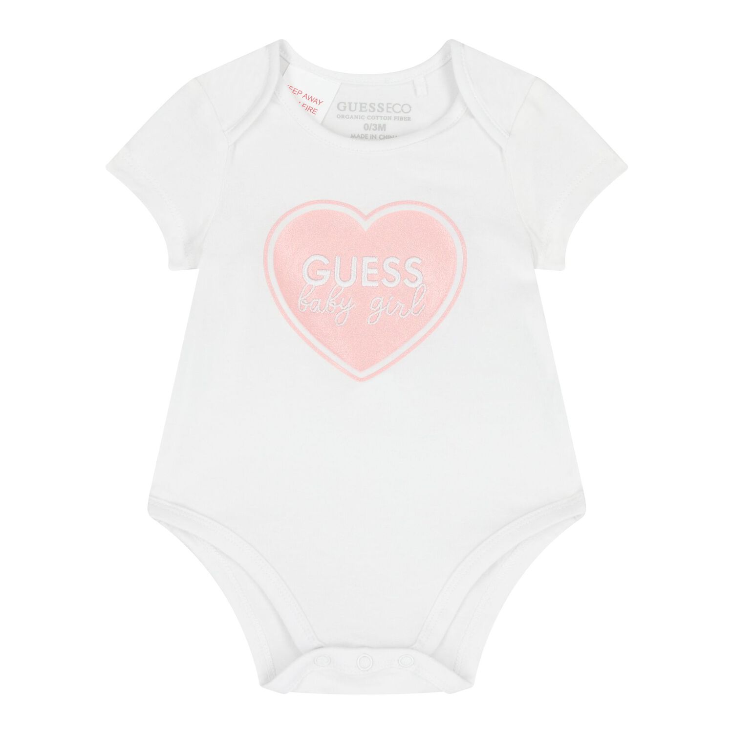 Baby Girls Pink Logo Tracksuit ( 3 Piece ), 1, hi-res image number null