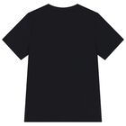 Boys Black Logo Dri-Fit T-Shirt, 1, hi-res