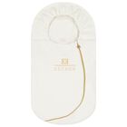 Baby Girls Ivory Logo Nest, 1, hi-res