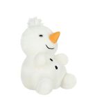 Palm Pals White Froyo Snowman Soft Toy ( 18CM ), 1, hi-res