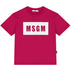 Pink & White Logo T-Shirt, 2, hi-res