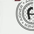 Boys White Logo T-Shirt, 1, hi-res