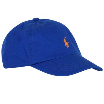 Boys Blue Logo Cap