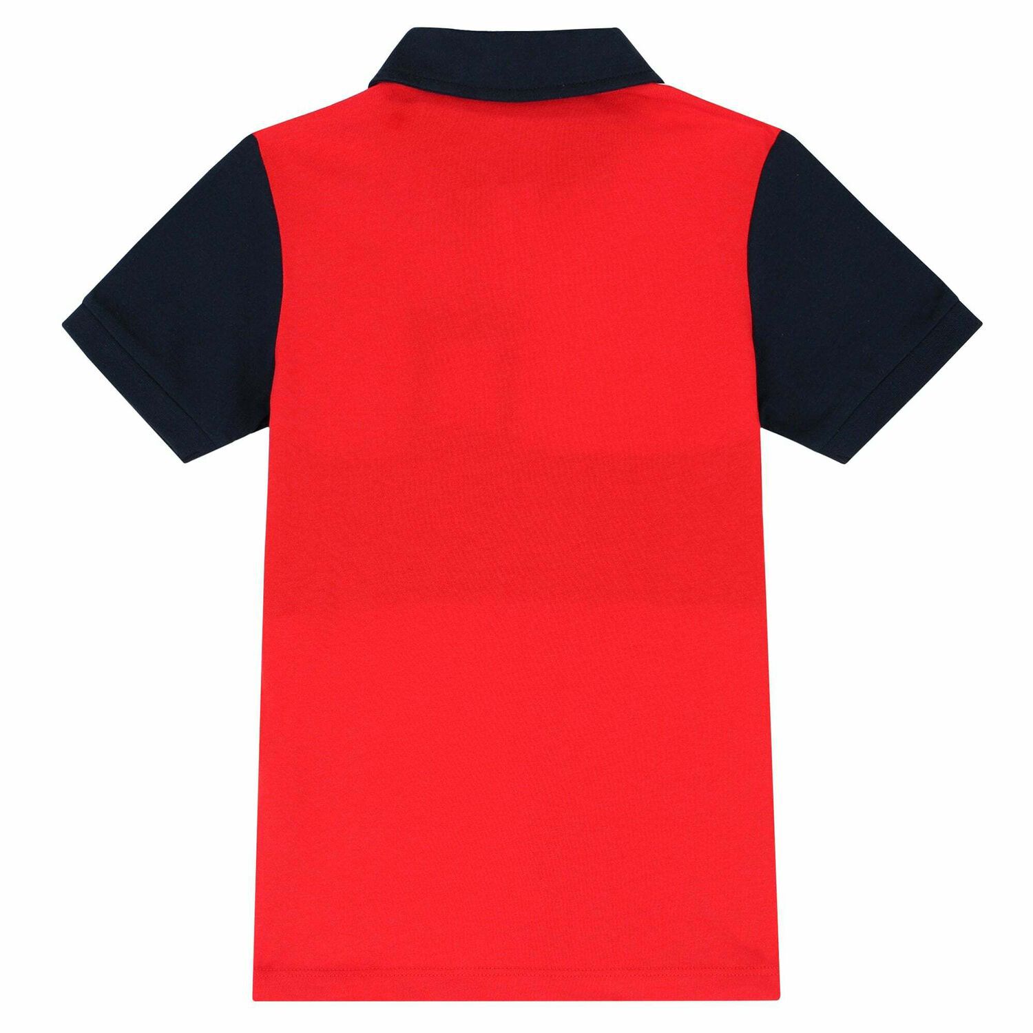Boys Red & White Logo Polo Shirt, 1, hi-res image number null