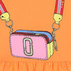 فستان بالشعار باللون البرتقالي, 1, hi-res