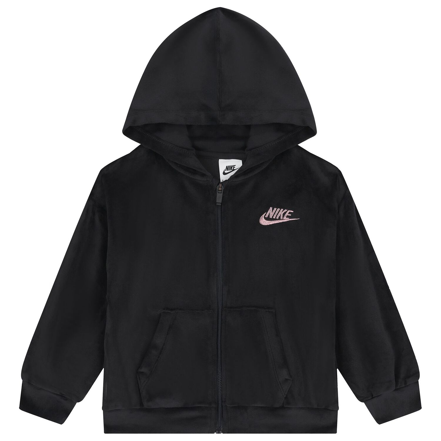 طقم تنورة قصيرة للبنات باللون الأسود , 1, hi-res