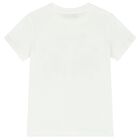 Ivory Teddy Bear Logo T-Shirt, 1, hi-res