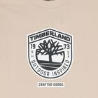 Boys Beige Logo T-Shirt, 3, hi-res
