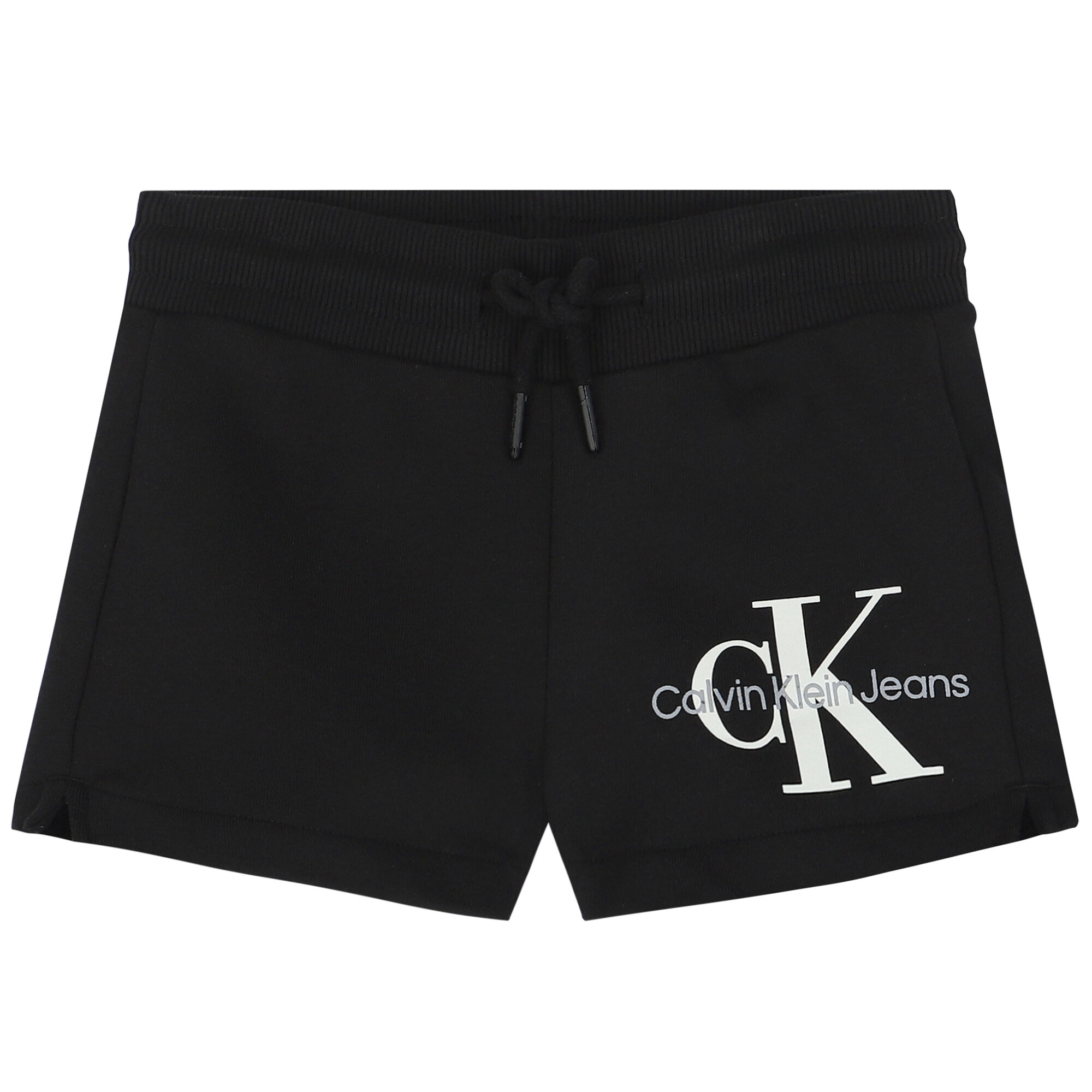Calvin Klein Girls Black Logo Shorts Junior Couture UAE