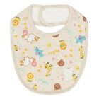 Beige Logo Teddy Bear Baby Bib ( 2-Pack ), 1, hi-res