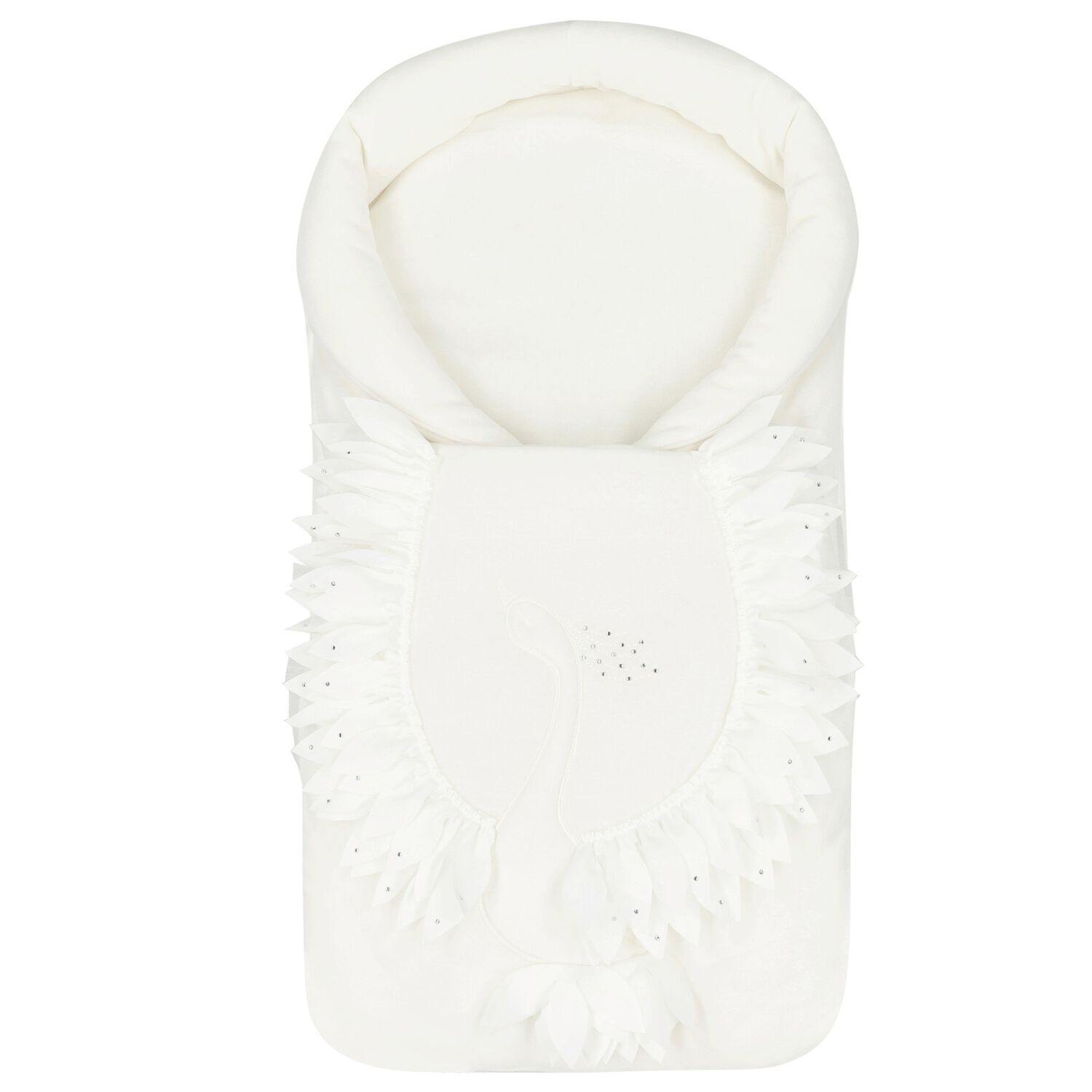 مدس للبنات باللون العاجي للأطفال , 1, hi-res