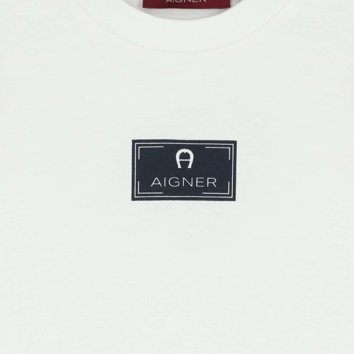 Younger Boys White Logo T-Shirt, 1, hi-res