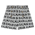 شورت بالشعار باللون الرمادي للبنات, 1, hi-res