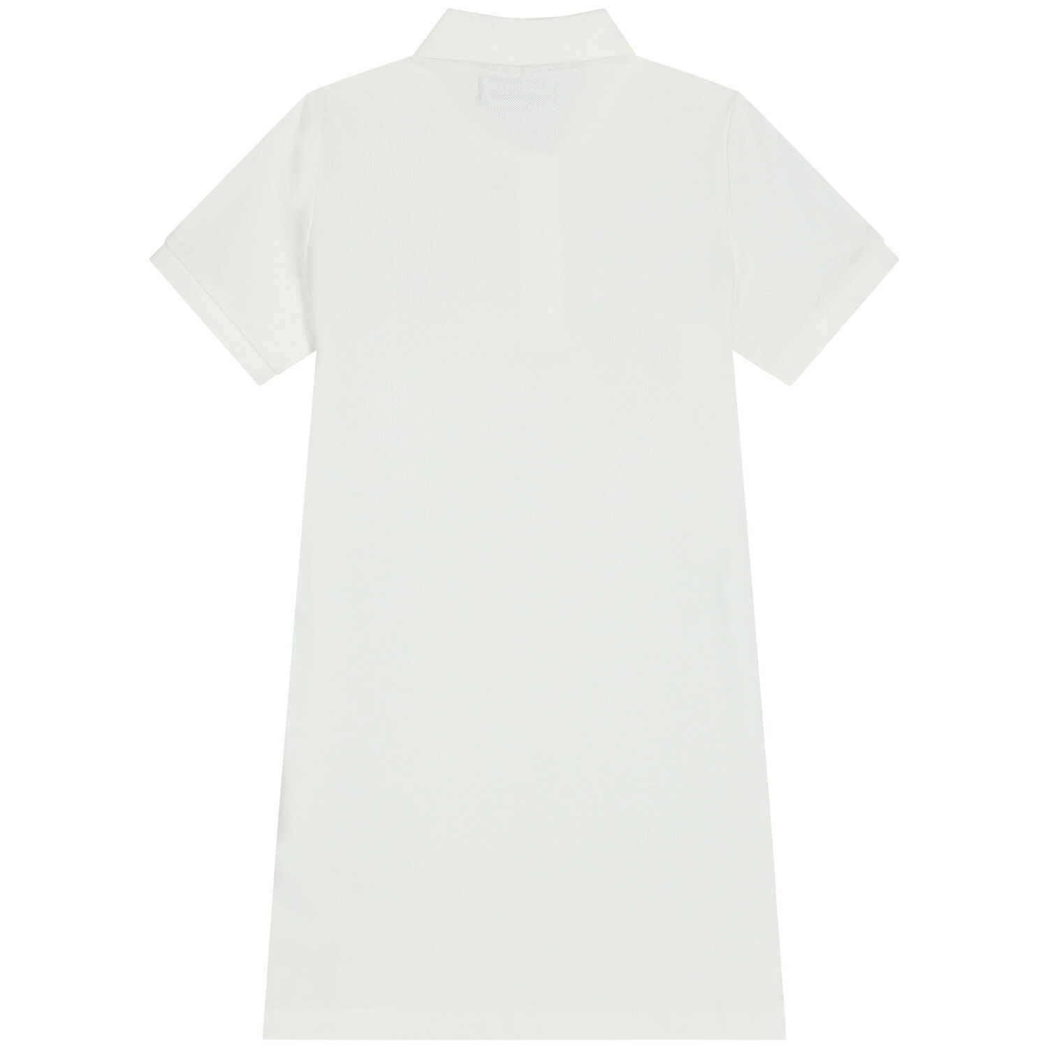 Girls White Logo Polo Dress, 1, hi-res image number null