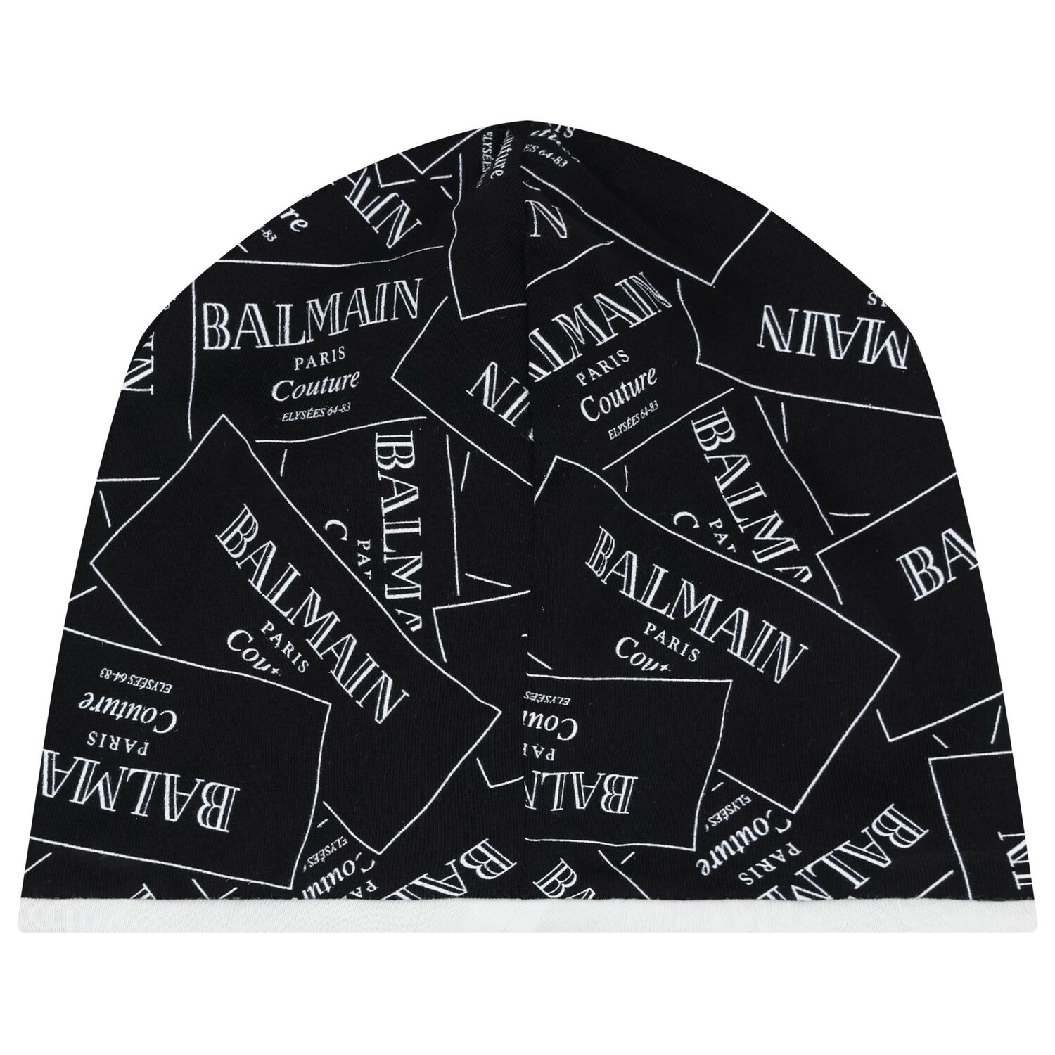 طقم هدايا أفرول بالشعار باللون الأسود والأبيض, 1, hi-res