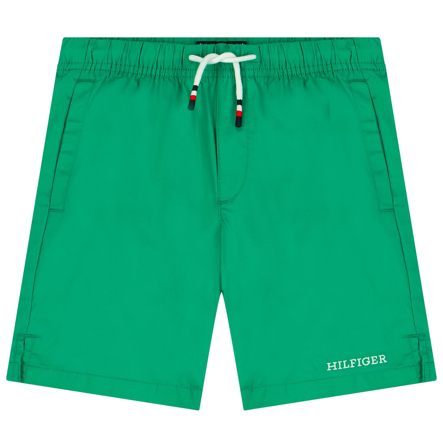 Boys Green Logo Shorts, 2, hi-res