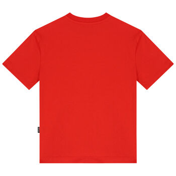 Red & White Logo T-Shirt