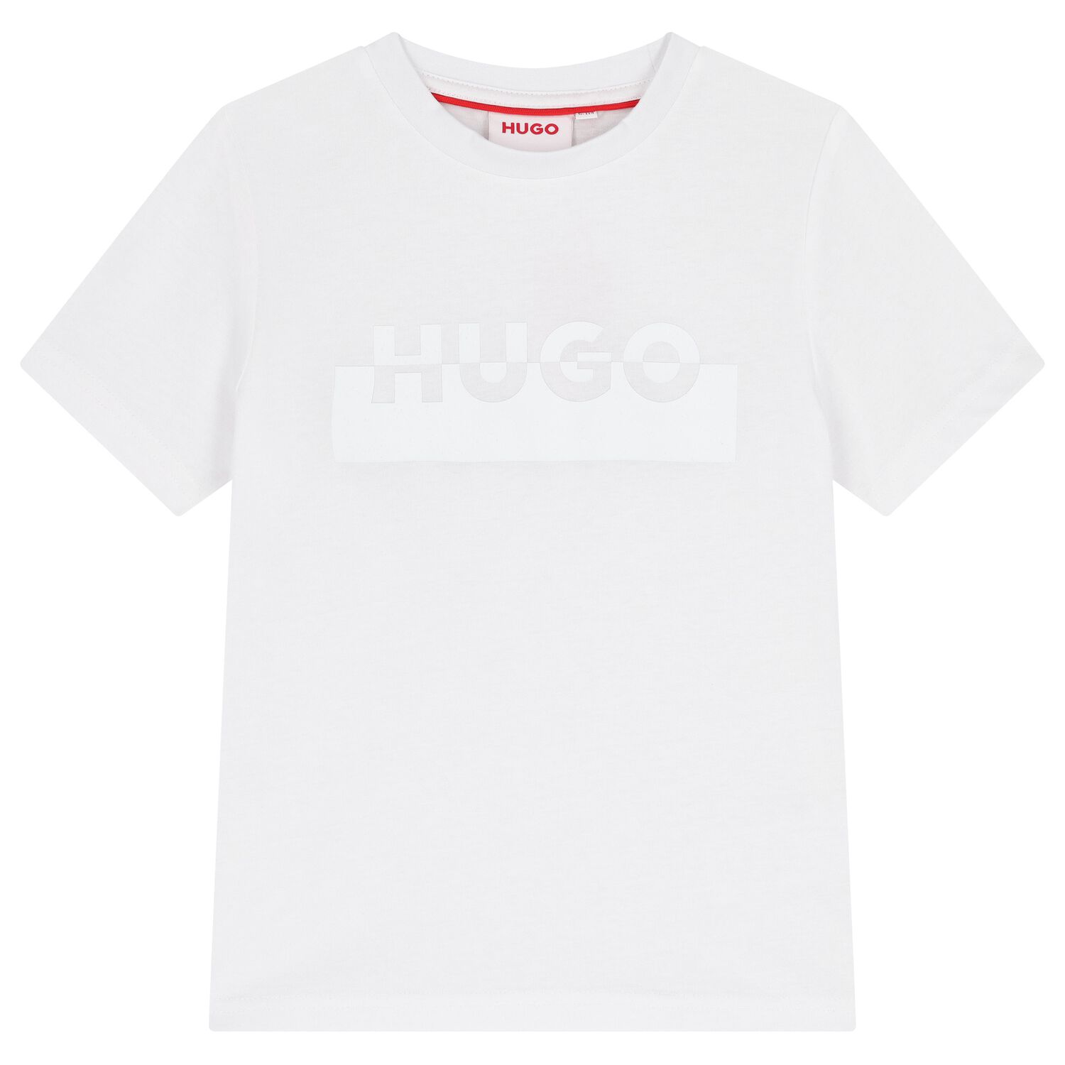 Boys White Logo T-Shirt, 2, hi-res image number null