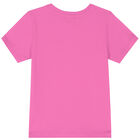 Pink Teddy Logo T-Shirt, 6, hi-res