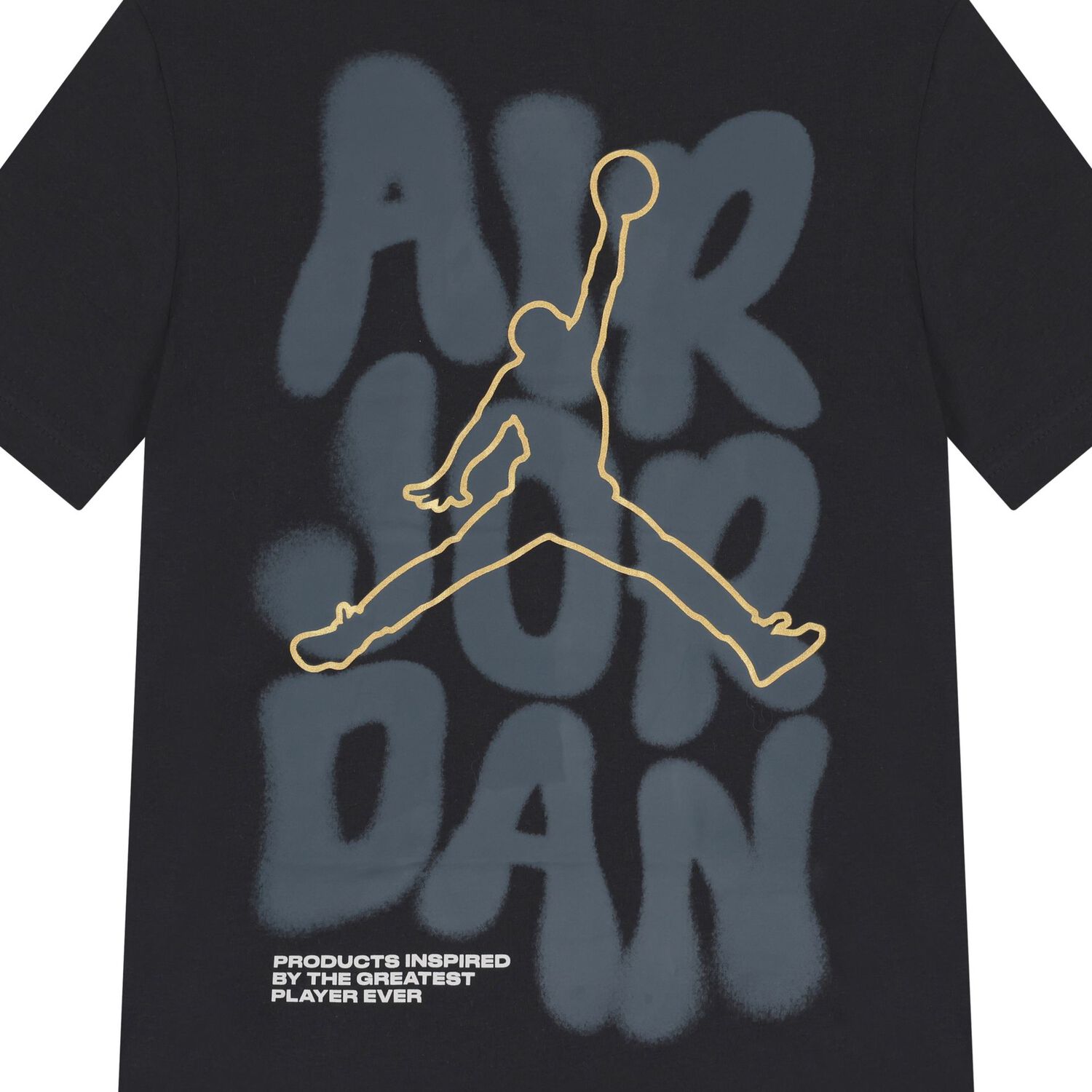 Boys Black Jordan T-Shirt, 2, hi-res