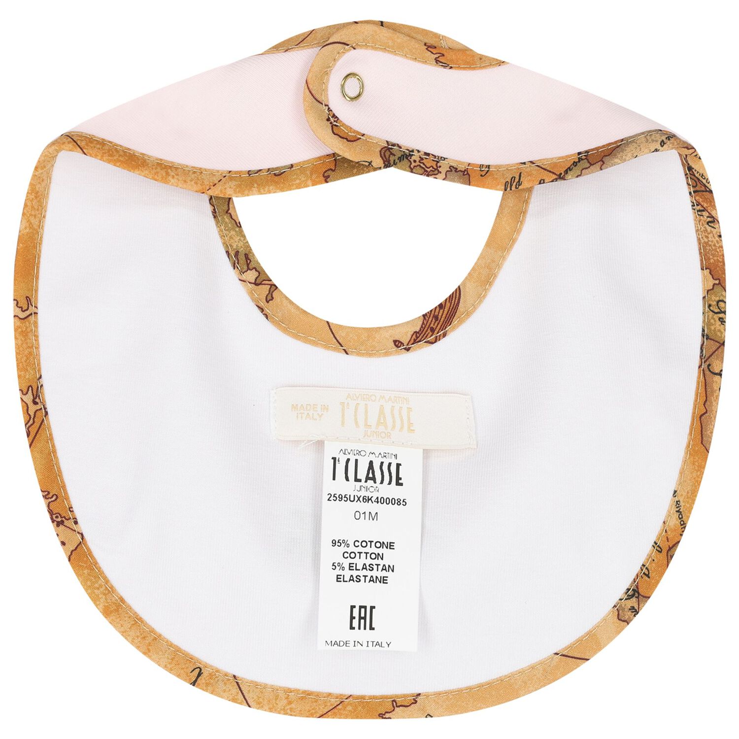 Baby Girls Pink & White Geo Map Babygrow Gift Set, 1, hi-res