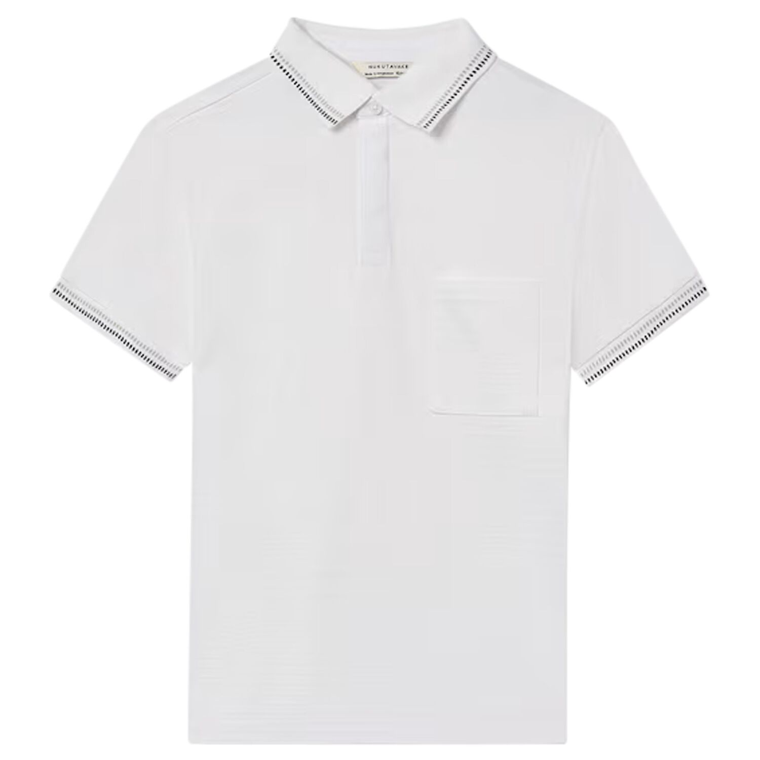 Boys White  Polo Shirt, 1, hi-res
