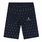 Boys Navy Logo Shorts, 1, hi-res