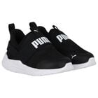 حذاء رياضي أسود ناعم سلكي من سليب تيك 2, 1, hi-res