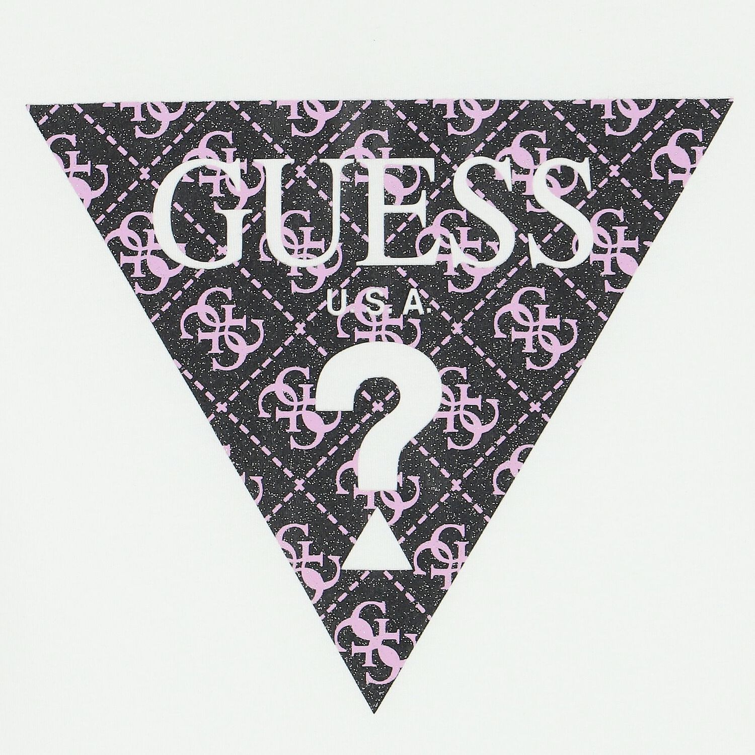 Girls White Logo T-Shirt, 1, hi-res