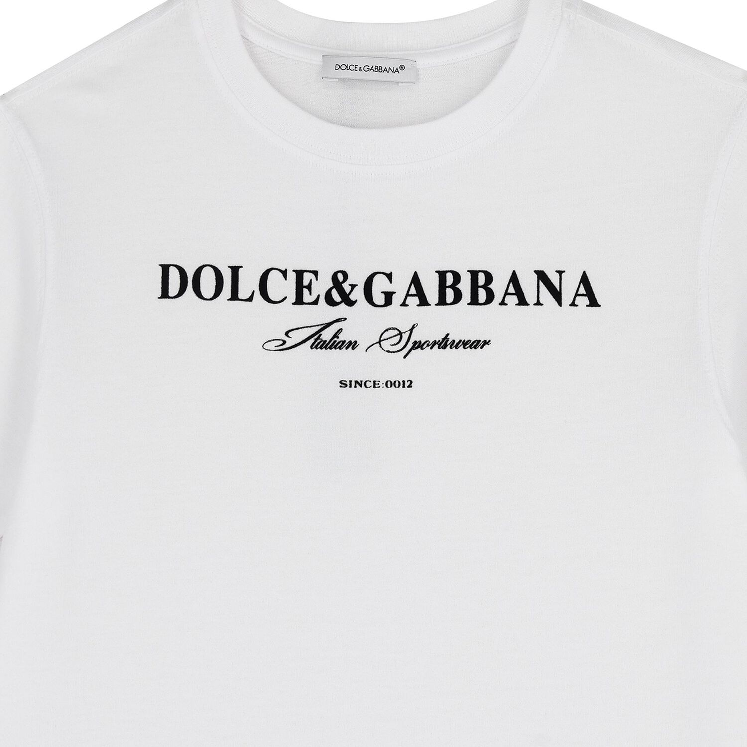 تي شيرت أبيض بشعار, 1, hi-res image number null