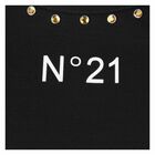 Girls Black Cotton Dress, 1, hi-res