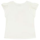 قميص حورية البحر العاجي للبنات, 2, hi-res