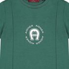 Boys Green Logo T-Shirt, 1, hi-res