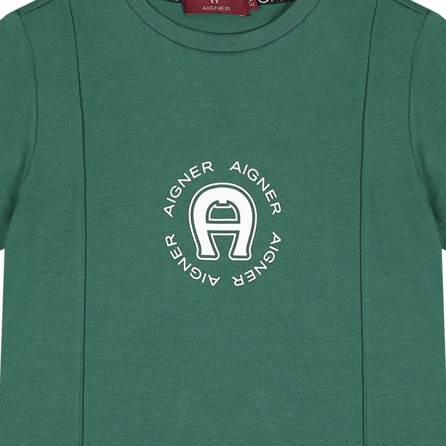 Boys Green Logo T-Shirt, 1, hi-res