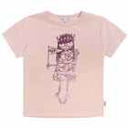 Girls Pink Miss Marc T-Shirt, 1, hi-res