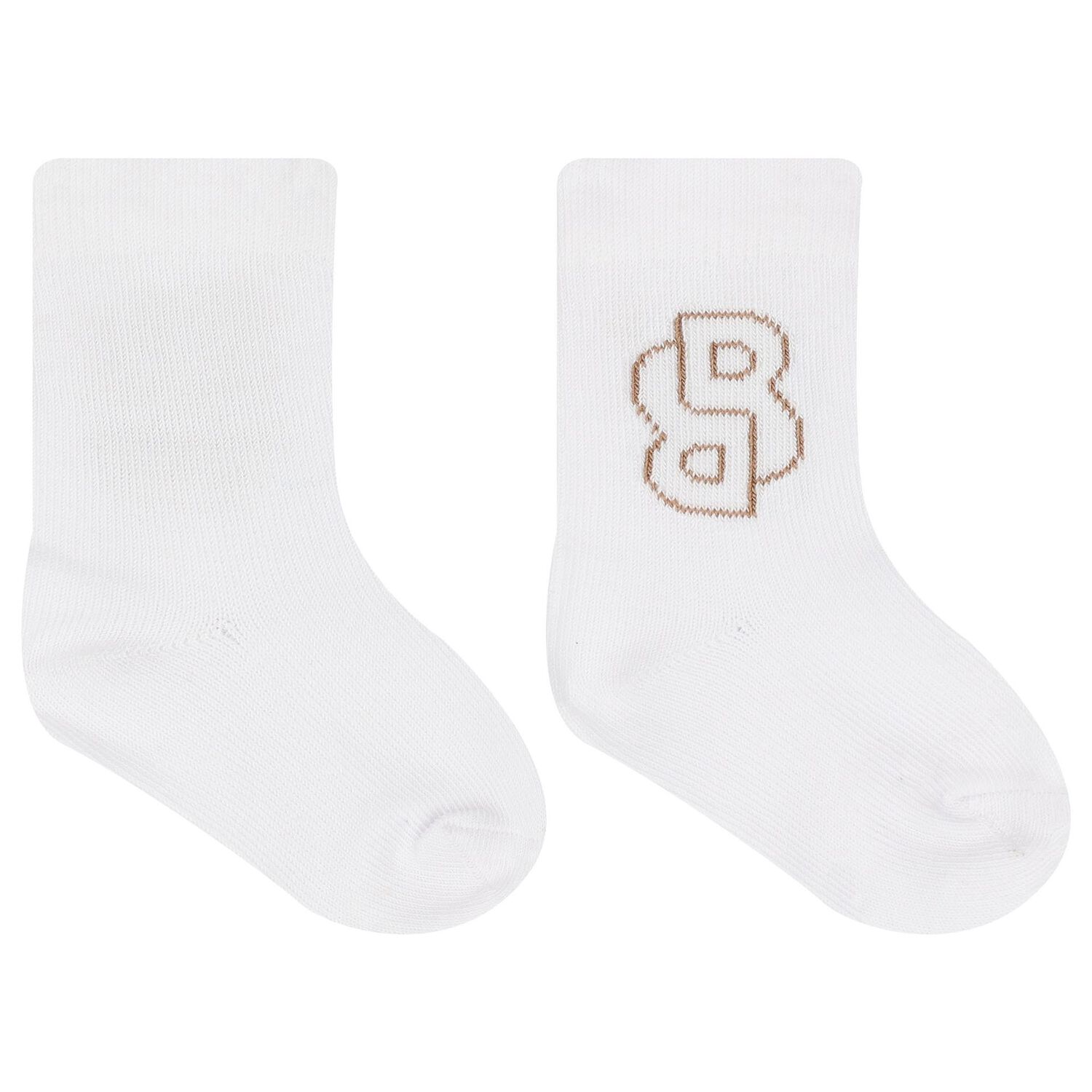 Baby Boys White, Beige & Grey Socks ( 3-Pack ), 1, hi-res image number null