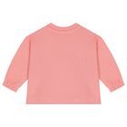 بدلة رياضية بنات بالشعار باللون الوردى, 1, hi-res