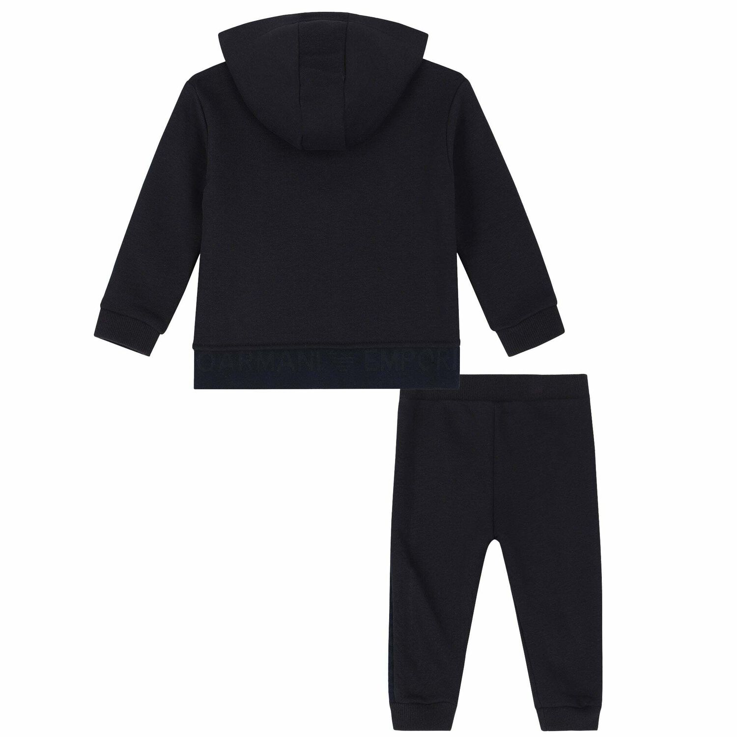 Younger Boys Navy Logo Tracksuit, 1, hi-res