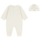 Ivory & Gold Logo Babygrow Gift Set, 1, hi-res