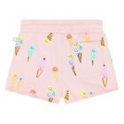 Younger Girls Pink Ice Cream Shorts, 1, hi-res