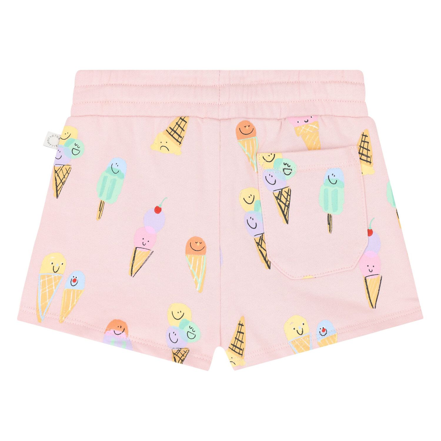 Younger Girls Pink Ice Cream Shorts, 1, hi-res image number null