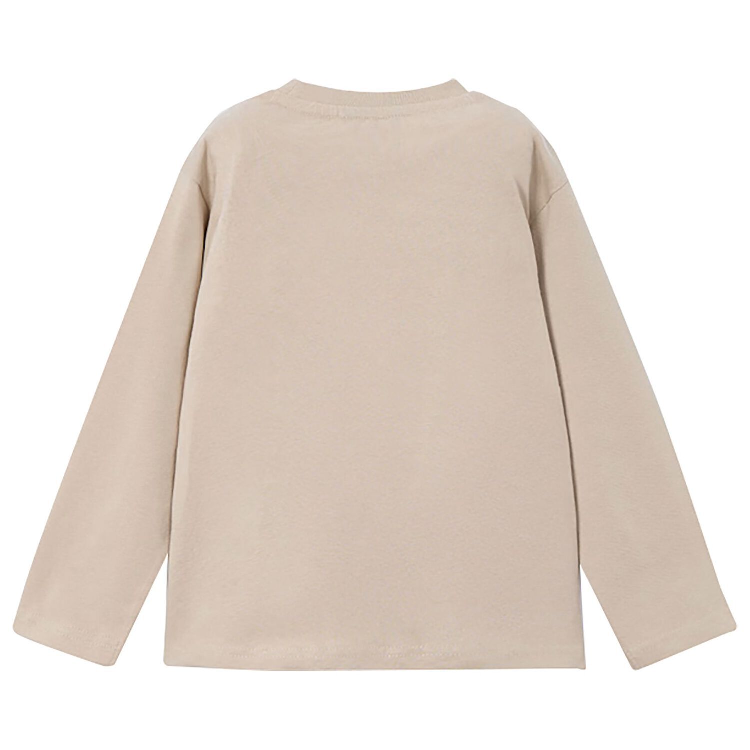 Boys Beige Long Sleeve Top, 2, hi-res image number null