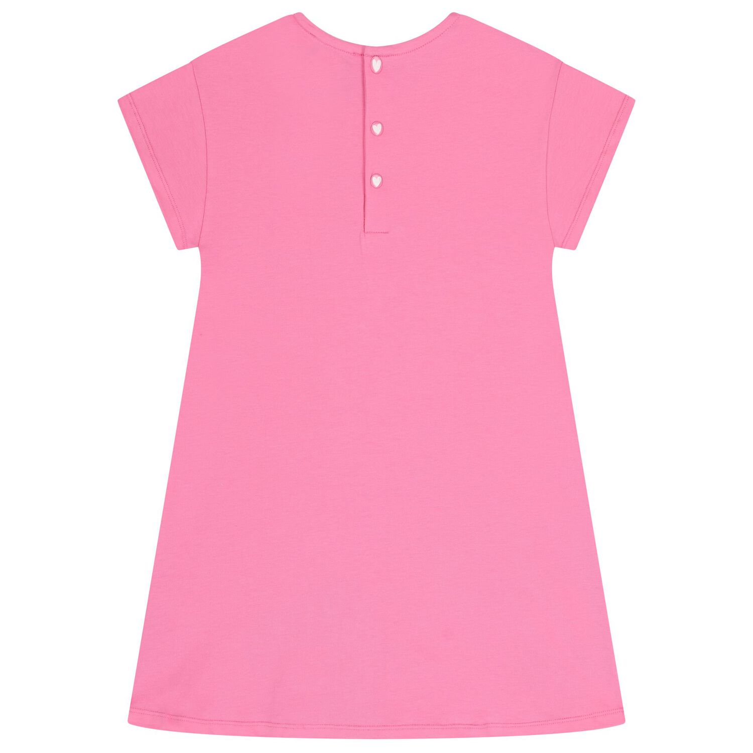  Girls Pink Floral Dress, 1, hi-res