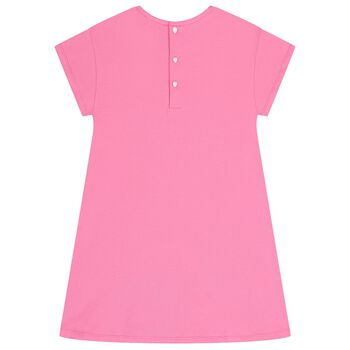  Girls Pink Floral Dress